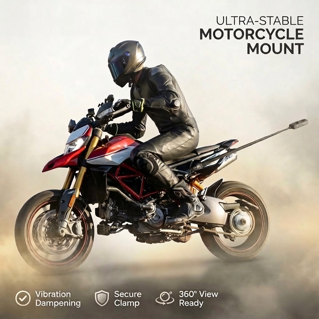 Ultra-Stable Motorcycle Mount Kit